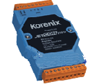 Korenix JetCon 2101ir 隔離型工業級RS-422/485中繼器