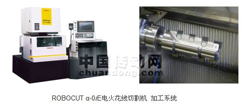 ROBOCUT α-0iE電火花線切割機 加工系統