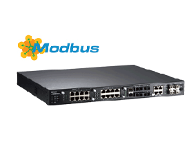 科洛理思 IEC61850-3 24+4G 模塊化網管型工業以太網交換機