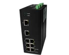 華源格林 智能型工業以太網交換機EA1009-8T