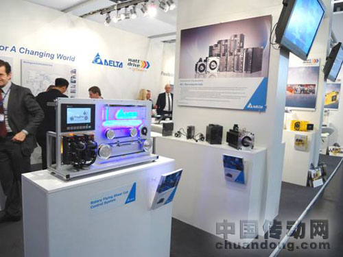 臺達在電子凸輪動態機臺，展現臺達自動化產品的高精密度以及解決方案在行業應用的無限可能