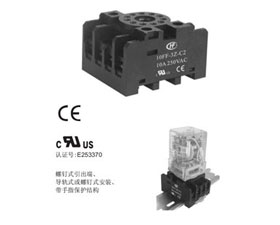 宏發電聲 繼電器插座10FF-3Z-C2 