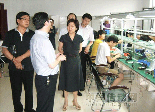 大連市科技局領導視察大工計控