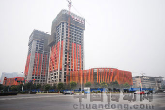 中控科技集團大樓喜慶封頂與中控信息系統集成大樓隆重開工