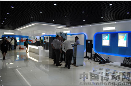 英威騰展廳電氣傳動展區