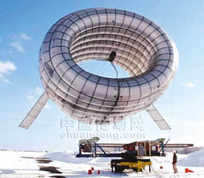 飄浮在空中的風力發電機問世