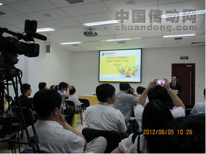 2012FANUCR-0iA新品發(fā)布會(huì)現(xiàn)場(chǎng)